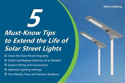 5 Tipps zur Verlängerung der Lebensdauer von Solarstreenlights