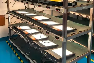 20 Sätze 300-W-LED-Flutlichter für den Außenbereich wurden nach Laos geliefert